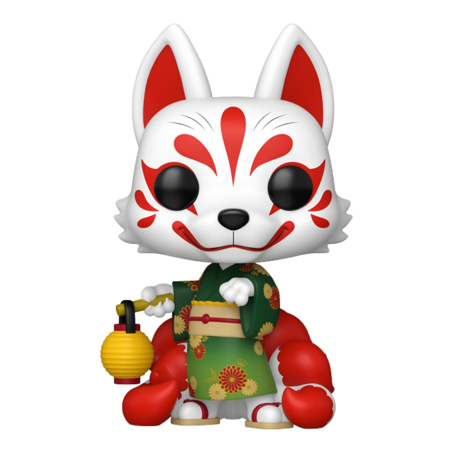 Funko Pop Kitsune 32 Myths fuera de la caja, vista frontal