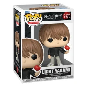 Funko Pop Light Yagami 2379 Death Note en caja original, vista lateral