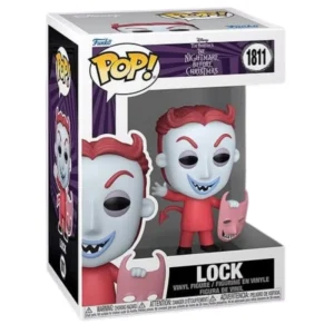 Funko Pop Lock 1811 Pesadilla antes de Navidad en su caja original, vista lateral.