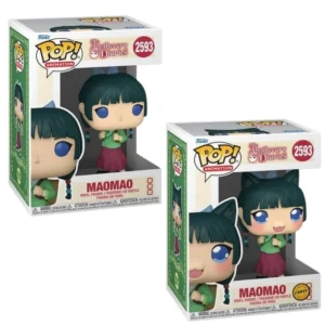 Funko Pop Maomao 2593 Bundle The Apothecary Diaries en sus cajas original, vista lateral.