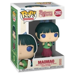 Funko Pop Maomao 2593 The Apothecary Diaries en su caja original, vista lateral.