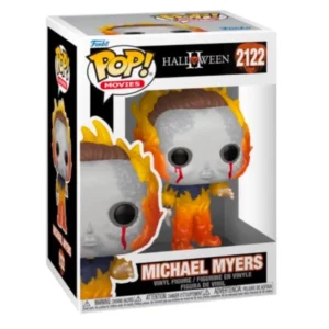 Funko Pop Michael Myers 2122 Halloween II en su caja original, vista lateral.