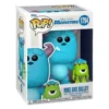 Funko Pop Mike and Sulley 1794 Monsters Disney en su caja original, vista lateral.