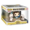 Funko Pop Moment Belle at Fountain 1824 Disney Beauty and The Beast en su caja original, vista lateral.