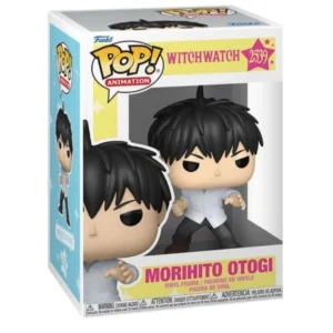 Funko Pop Morihito Otogi 2539 Witch Watch en su caja original, vista lateral.
