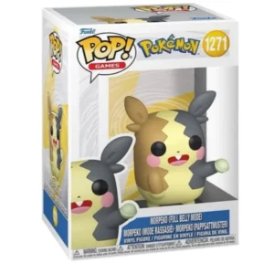 Funko Pop Morpeko 1271 Pokémon en su caja original, vista lateral.