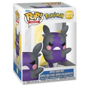 Funko Pop Morpeko 1272 Pokémon en su caja original, vista lateral.