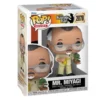 Funko Pop Mr. Miyagi 2078 The Karate Kid en su caja original, vista lateral.