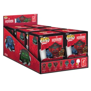 Funko Pop Mystery Warner Bros Horror Caja en caja original, vista lateral
