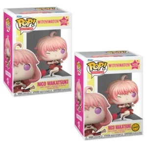 Funko Pop Nico Wakatsuki 2538 Bundle Witch Watch en cajas originales, vista lateral