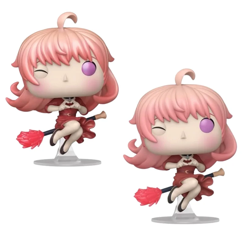 Funko Pop Nico Wakatsuki 2538 Bundle Witch Watch fuera de sus cajas, vista frontal.