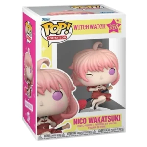 Funko Pop Nico Wakatsuki 2538 Witch Watch en su caja original, vista lateral.