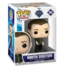 Funko Pop Ninth Doctor 1963 Doctor Who en su caja original, vista lateral.