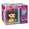 Funko Pop Nooks Belle in Library Disney Princess Beauty and The Beast en su caja original, vista lateral.