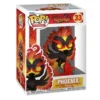 Funko Pop Phoenix 33 Myths en su caja original, vista lateral.