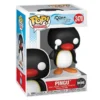 Funko Pop Pingu 2470 en su caja original, vista lateral.