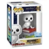 Funko Pop Premium Hedwig 213 SE Harry Potter en su caja original, vista lateral.