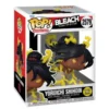 Funko Pop Premium Yoruichi Shihoin 2579 GITD Bleach en su caja original, vista lateral.
