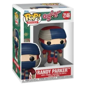 Funko Pop Randy Parker 2146 A Christmas Story en su caja original, vista lateral.