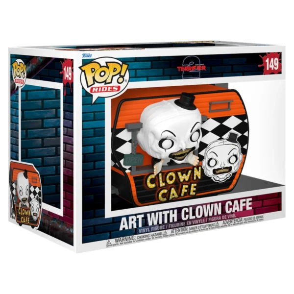 Funko Pop Rides Art with Clown Cafe 149 Terrifier