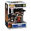 Funko Pop Robin 656 The New Batman Adventures en su caja original, vista lateral.