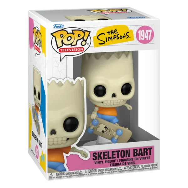 Funko Pop Skeleton Bart 1947 The Simpsons