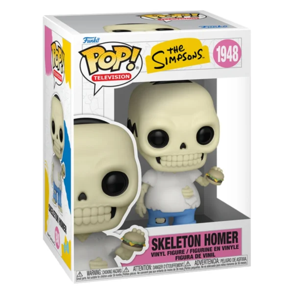 Funko Pop Skeleton Homer 1948 The Simpsons