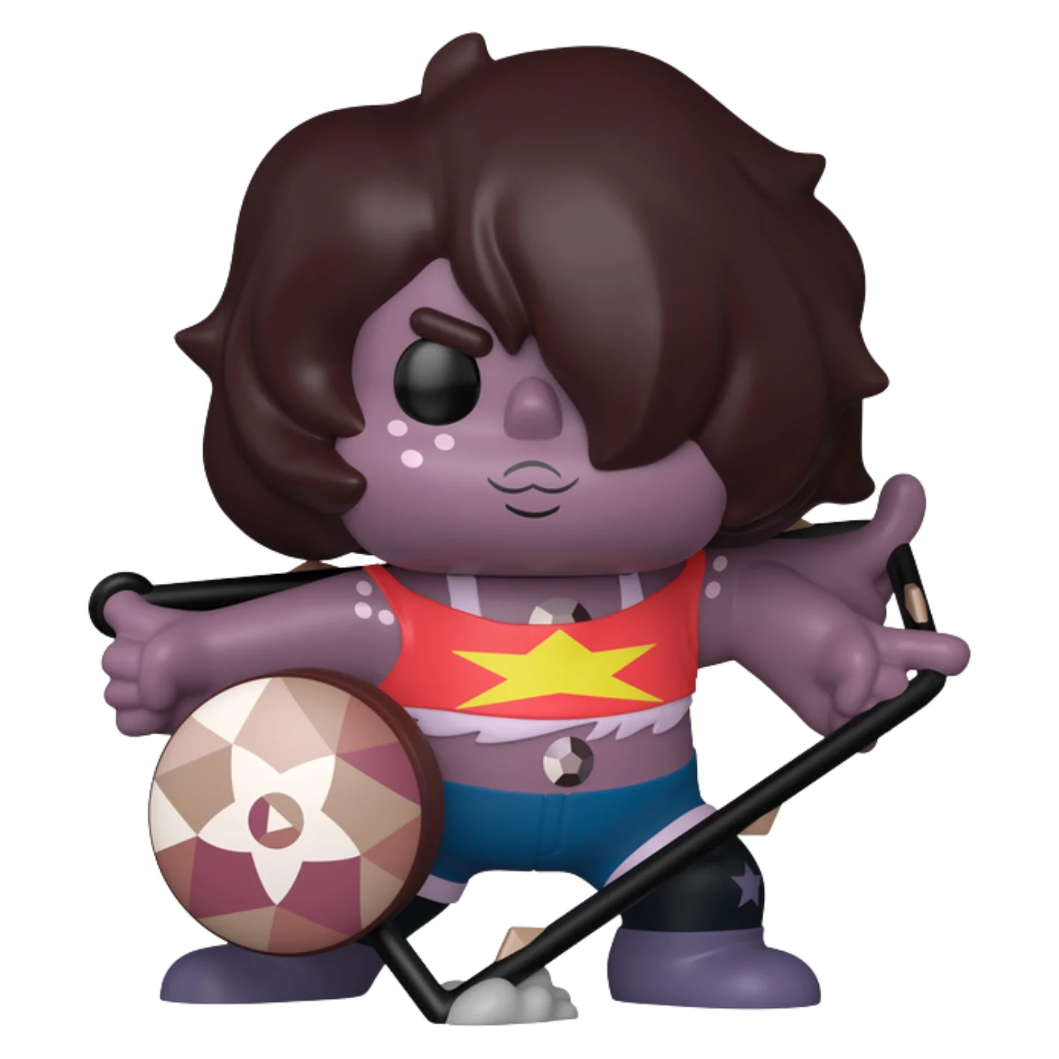 Funko Pop Smoky Quartz 2299 Steven Universe fuera de la caja, vista frontal