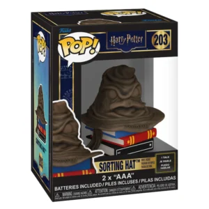 Funko Pop Sorting Hat 203 Harry Potter en caja original, vista lateral