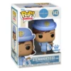 Funko Pop Stewardess with White Bag 143 SE Pan Am en caja original, vista lateral