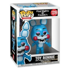 Funko Pop Toy Bonnie 1319 Five Night at Freddy's en su caja original, vista lateral.