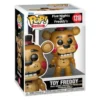 Funko Pop Toy Freddy 1318 Five Night at Freddy's en su caja original, vista lateral.