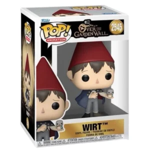 Funko Pop Wirt 2545 Over The Garden Wall en su caja original, vista lateral.