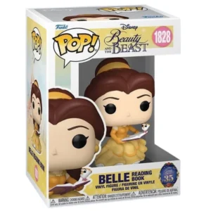 Funko Pop Belle 1828 Beauty and The Beast Disney en su caja original, vista lateral
