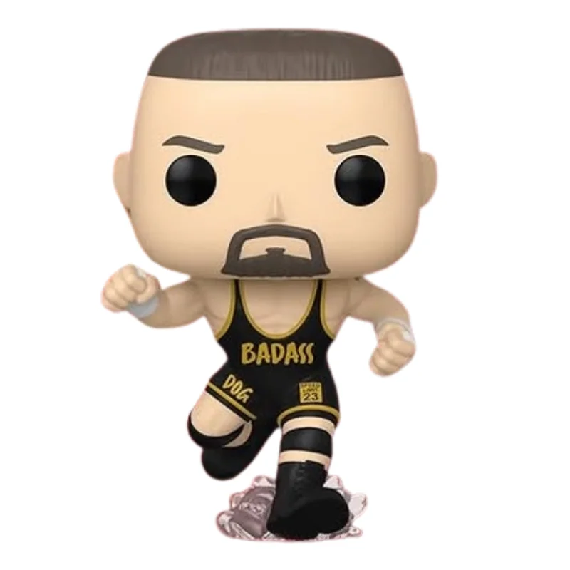 Funko Pop Bron Breakker 216 WWE fuera de su caja, vista frontal.
