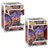 Funko Pop Buster Blader 2561 Bundle Yu-Gi-Oh! en sus cajas originales, vista lateral.