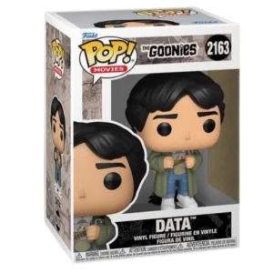 Funko Pop Data 2163 The Goonies en su caja original, vista lateral