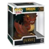 Funko Pop Deluxe Smaug 2188 Metallic The Hobbit en su caja original, vista lateral.