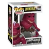 Funko Pop Dinosaurus 1980 Invincible en su caja original, vista lateral.