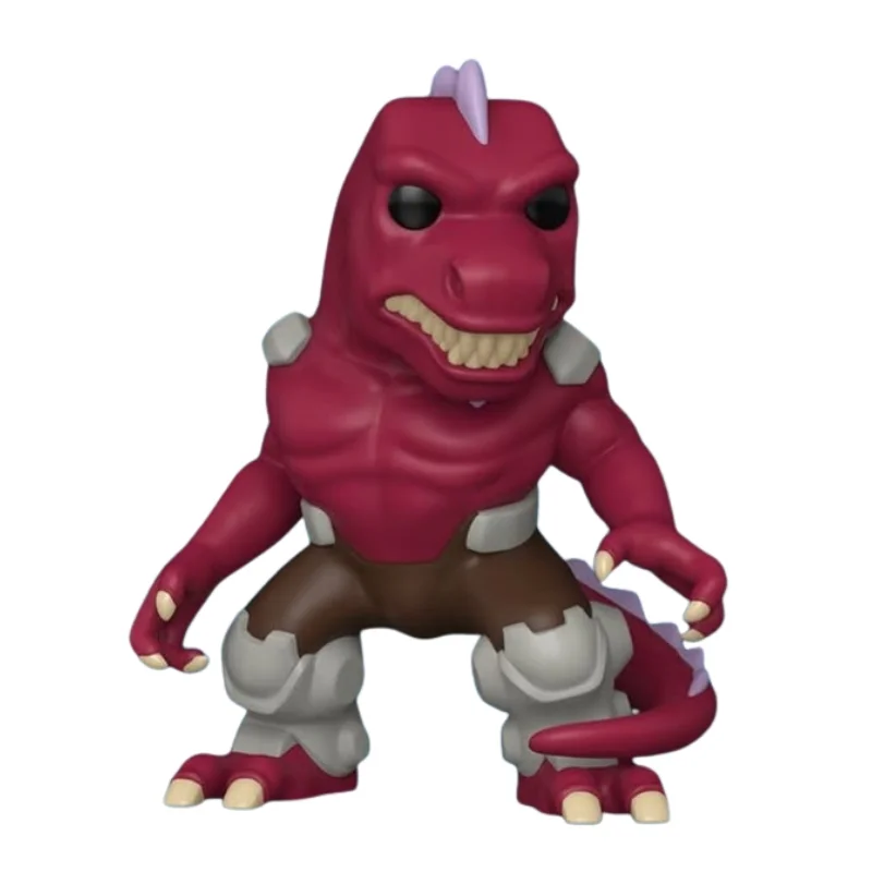 Funko Pop Dinosaurus 1980 Invincible fuera de su caja, vista frontal.