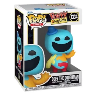 Funko Pop Doey The Doughman 1334 Poppy Playtime en su caja original, vista lateral