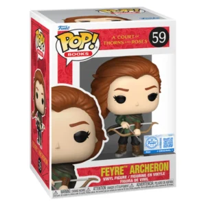 Funko Pop Feyre Archeron 59 SE A Court of Thorns and Roses en caja original, vista lateral