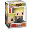 Funko Pop Guile 2100 Street Fighter en su caja original, vista lateral.