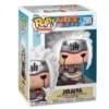 Funko Pop Jiraiya 2565 Naruto en su caja original, vista lateral