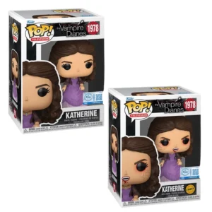 Funko Pop Katherine 1978 SE Bundle The Vampire Diaries en cajas originales, vista lateral