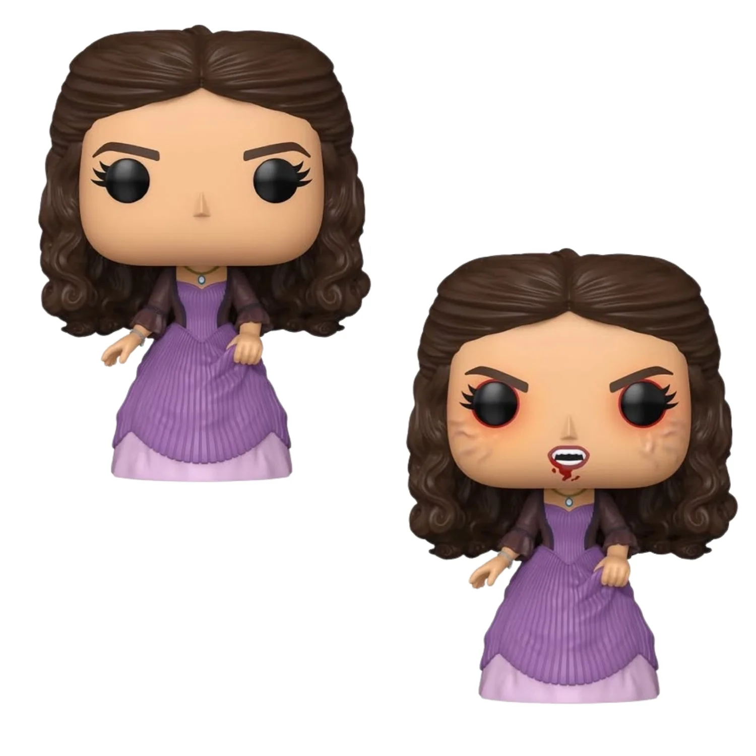 Funko Pop Katherine 1978 SE Bundle The Vampire Diaries fuera de las cajas, vista frontal