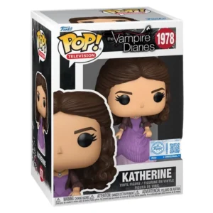 Funko Pop Katherine 1978 SE The Vampire Diaries en caja original, vista lateral