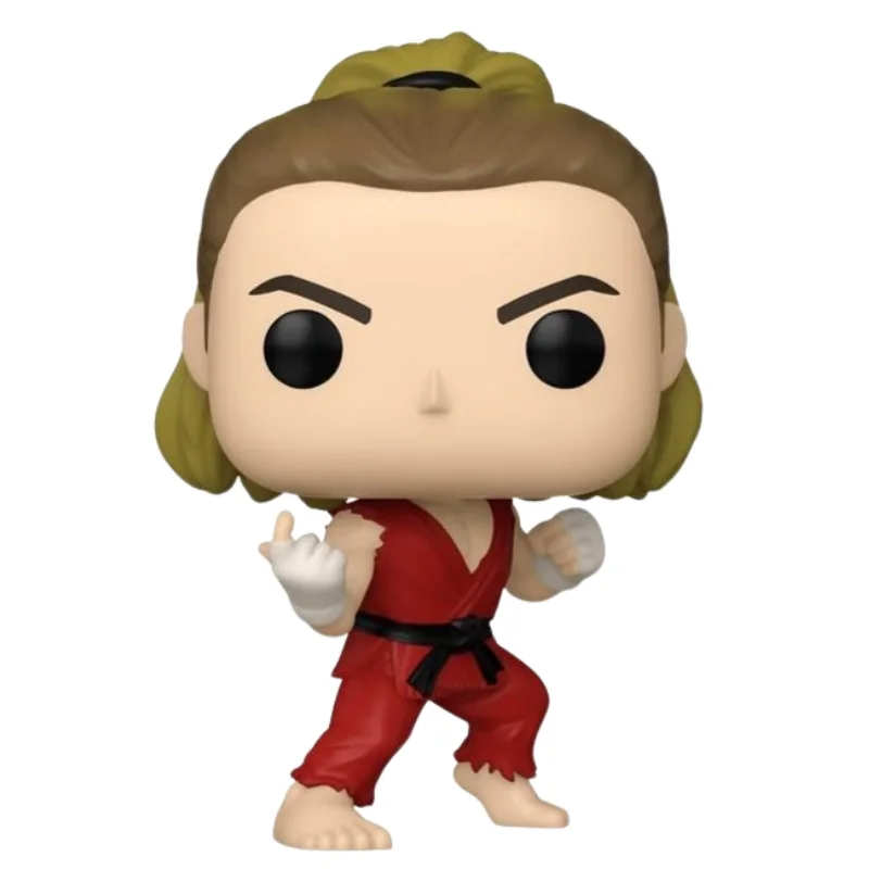 Funko Pop Ken 2097 Street Fighter fuera de su caja, vista frontal.