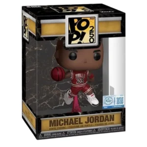 Funko Pop Michael Jordan Pop 250 SE NBA en su caja original, vista lateral