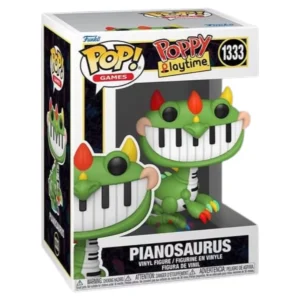 Funko Pop Pianosaurus 1333 Poppy Playtime en su caja original, vista lateral